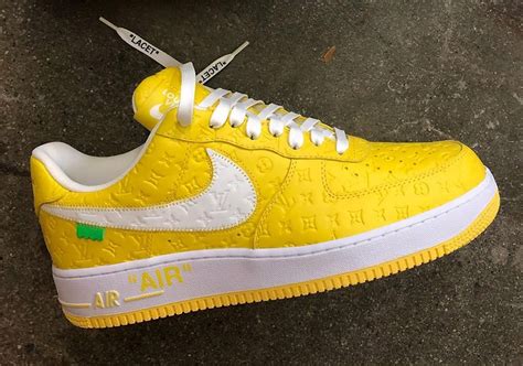 louis vuitton nike air force off white|Nike Air Force 1 release date.